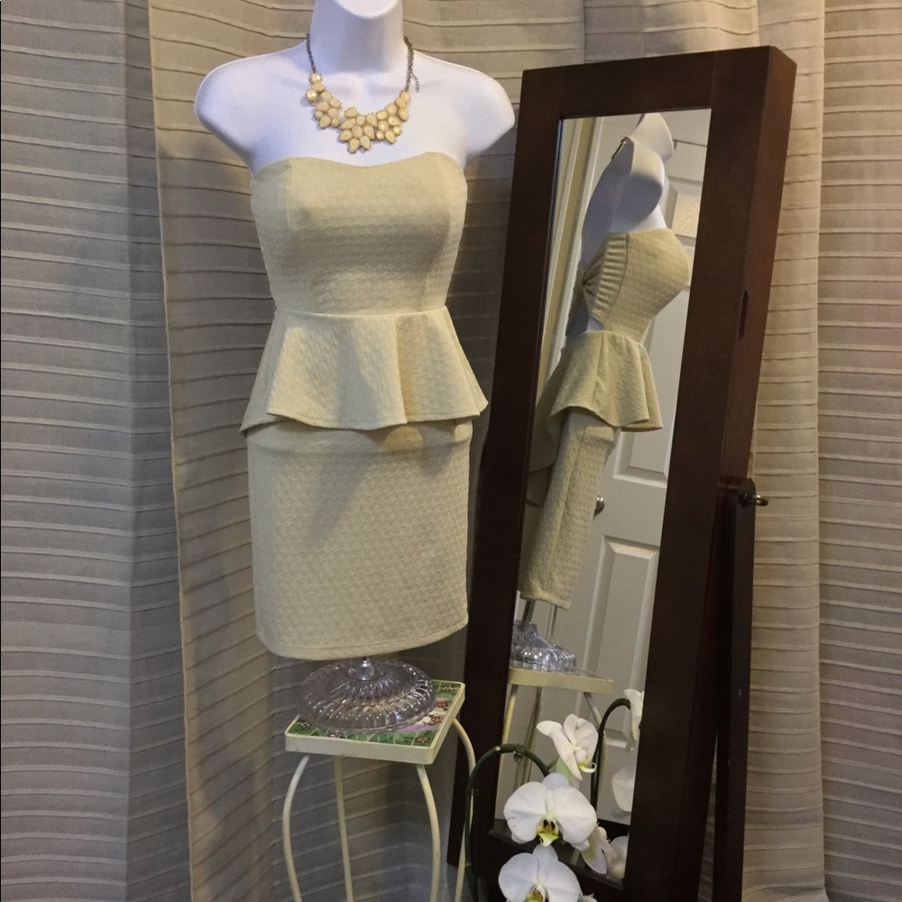 Strapless Bodycon Dress